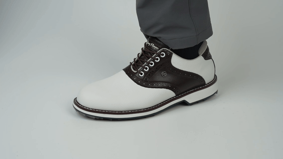 Goating Player G3 Men's Professional Spikeless Golf Shoes / Brown