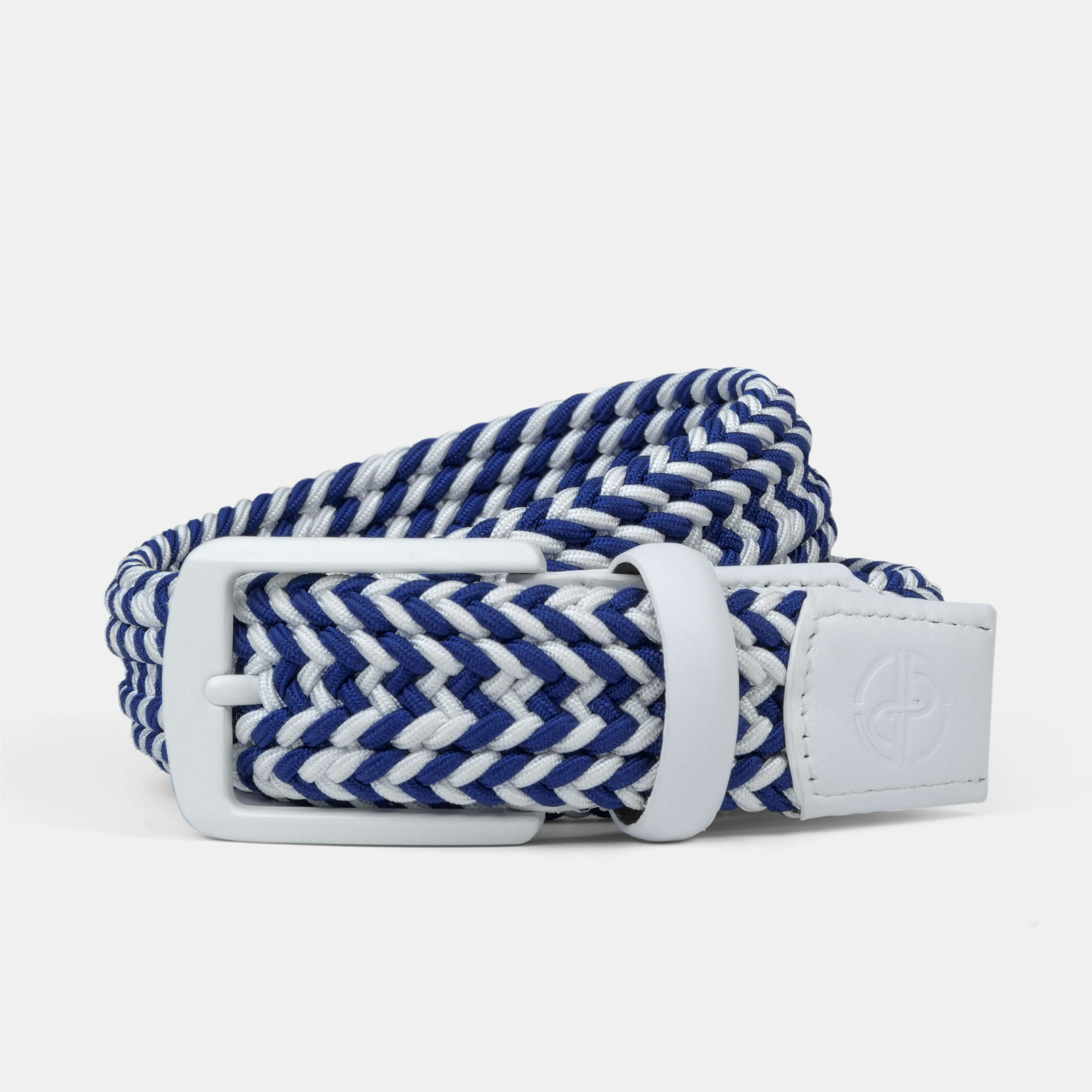 Tour Woven Belt:10K Swing-Proof, No Holes Needed / Sky Blue