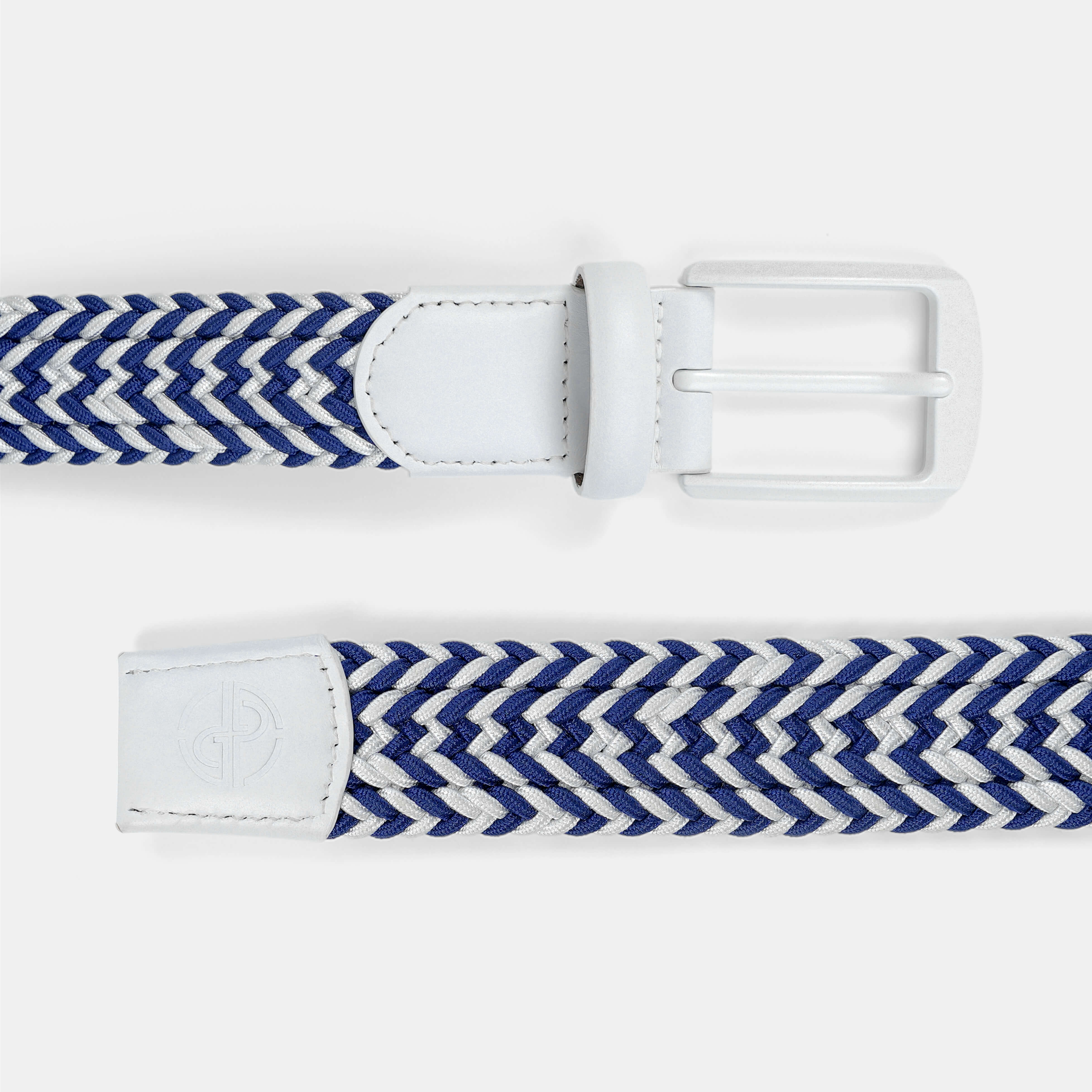 Tour Woven Belt:10K Swing-Proof, No Holes Needed / Sky Blue