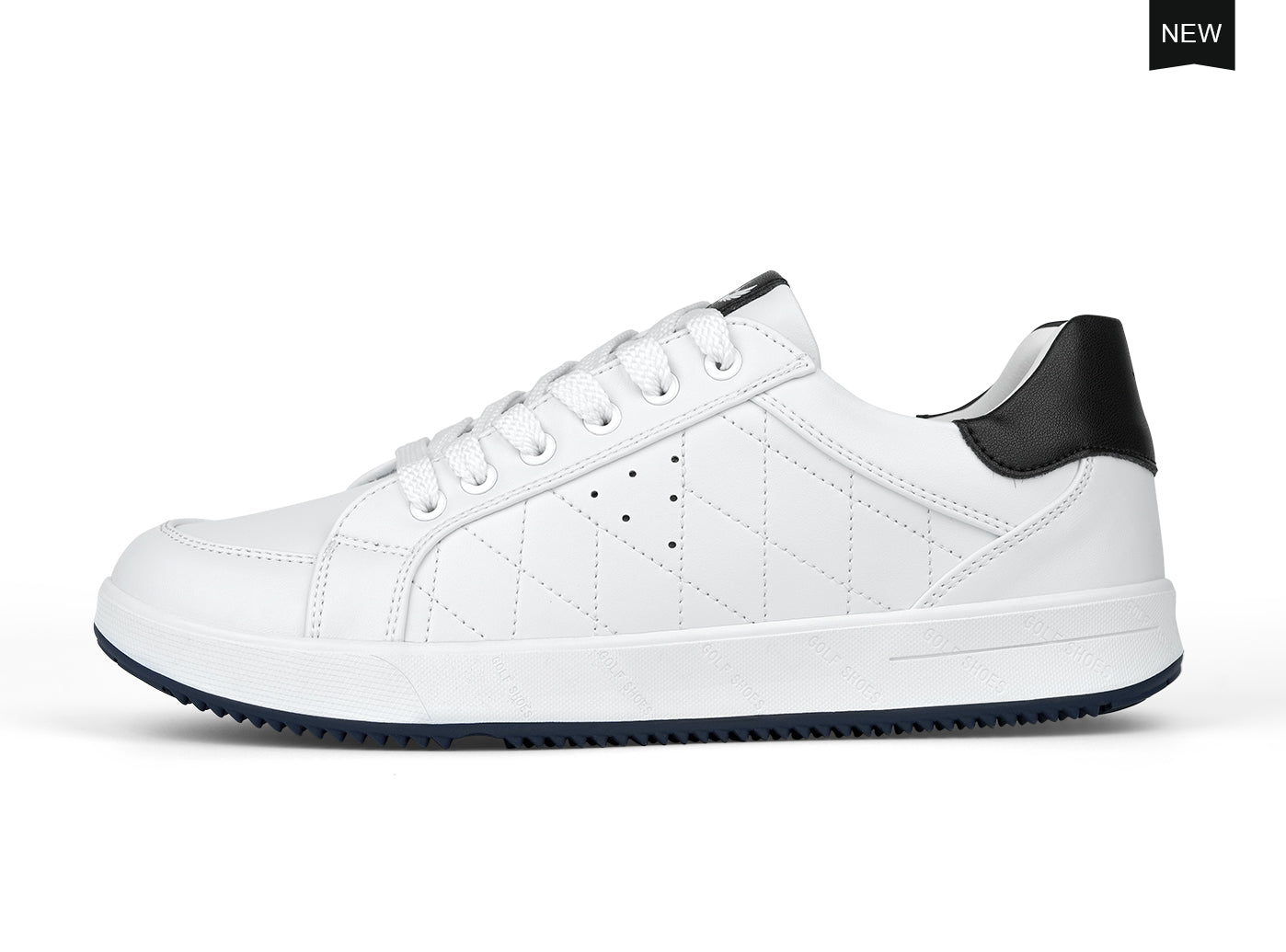 Goating Player G2 Men's Professional Leather Golf Shoes / White