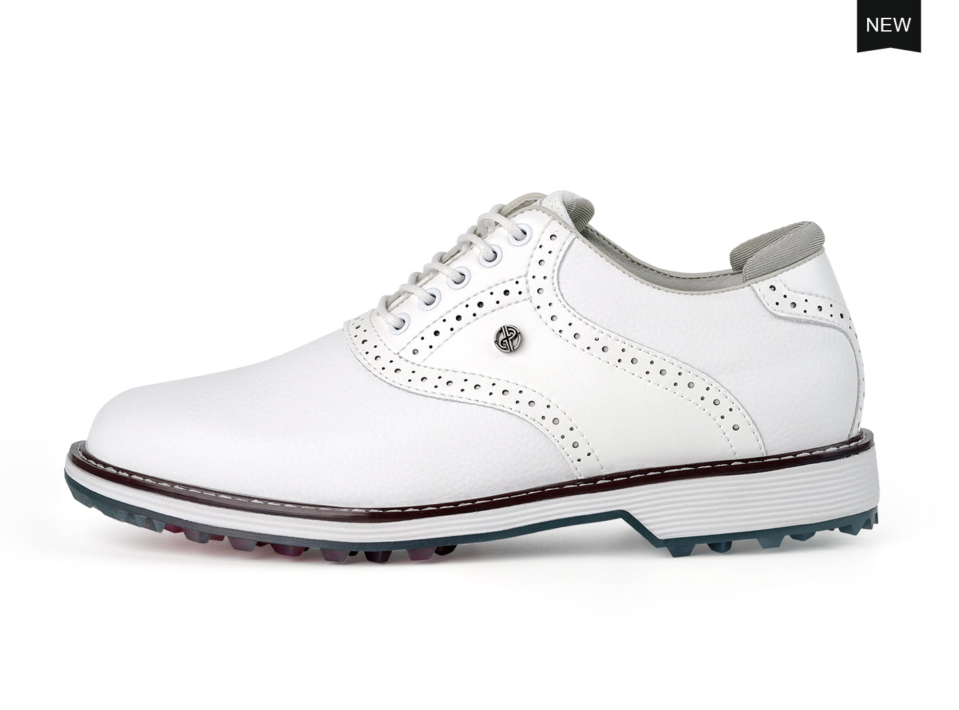 Goating Player G3 Men's Professional Spikeless Golf Shoes / White