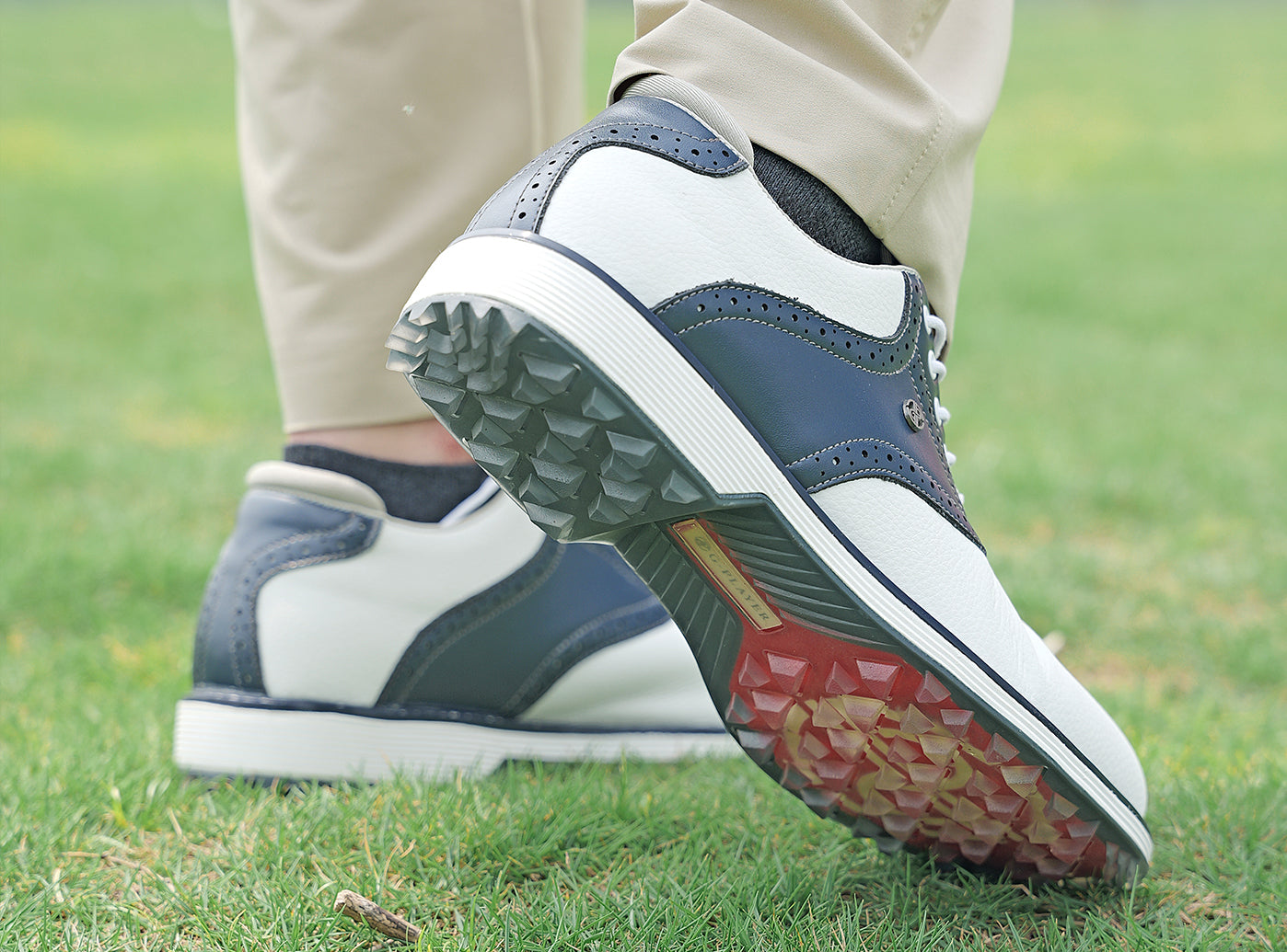 Goating Player G3 Men's Professional Spikeless Golf Shoes / Blue