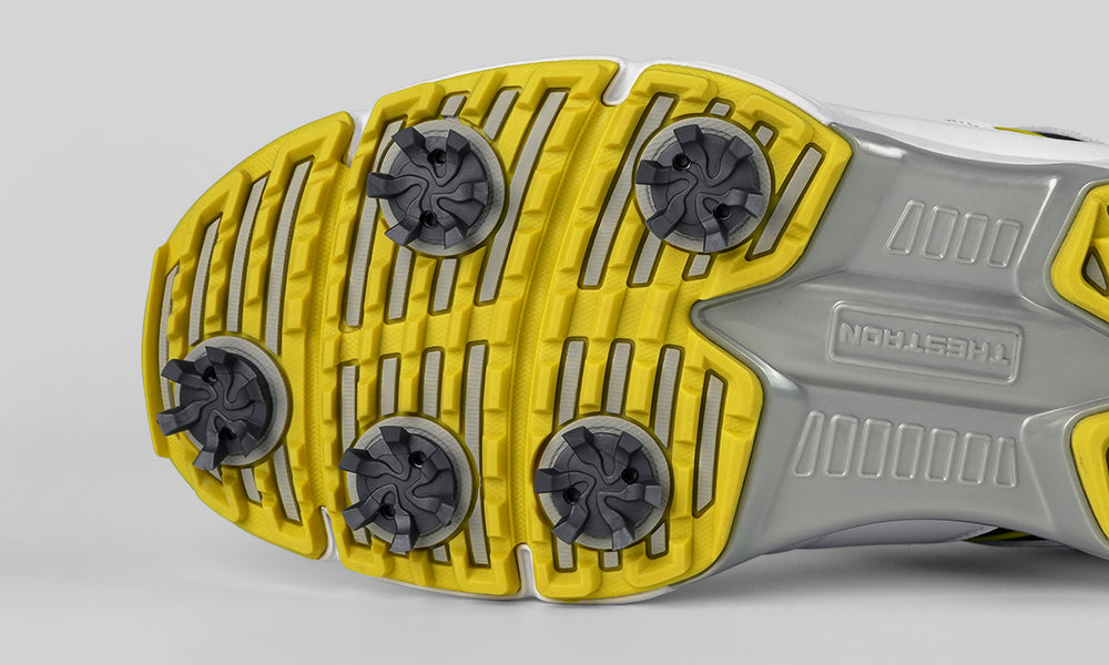 Goating Player G517 Men's Professional Spikes Golf Shoes / Yellow
