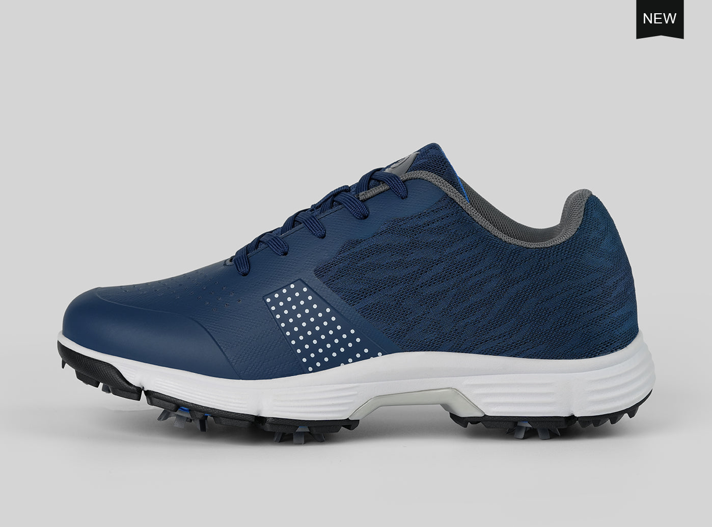 Goating Player G615 Men's Professional Spikes Golf Shoes / Blue
