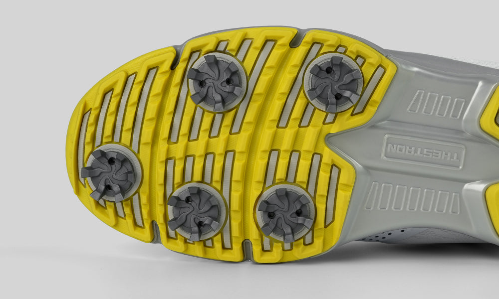 Goating Player G615 Men's Professional Spikes Golf Shoes / White