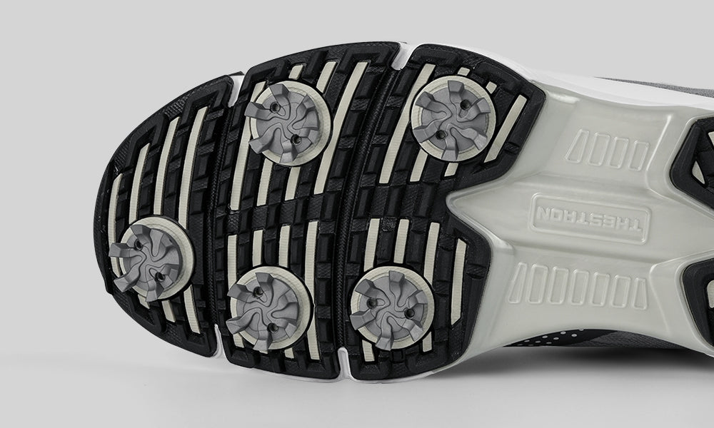 Goating Player G615 Men's Professional Spikes Golf Shoes / Dark Grey