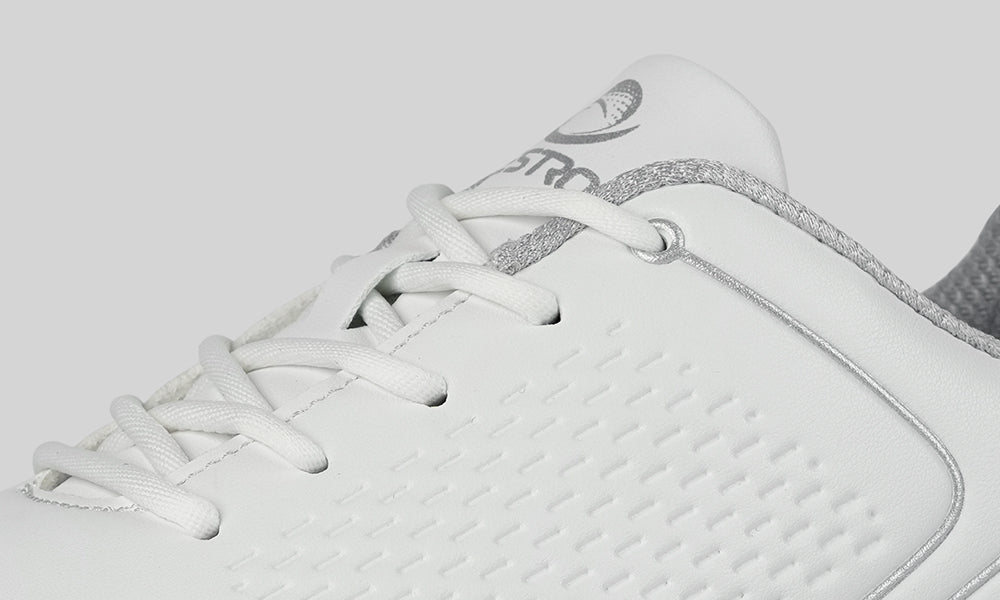 Goating Player G617 Men's Professional Spikes Golf Shoes / White