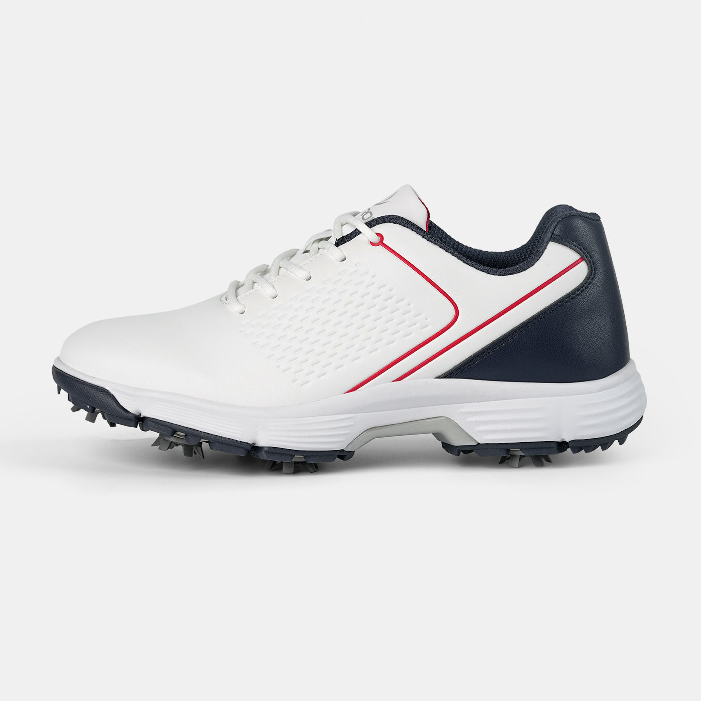 G617 Men's Professional Spikes Golf Shoes / White-Blue