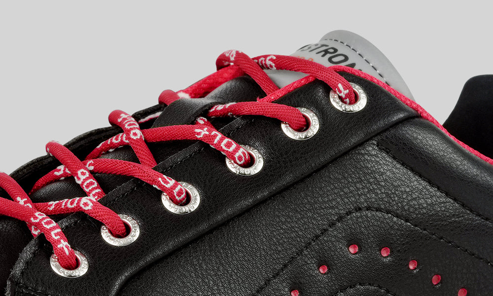 Goating Player G716 Men's Professional Spikes Golf Shoes / Black