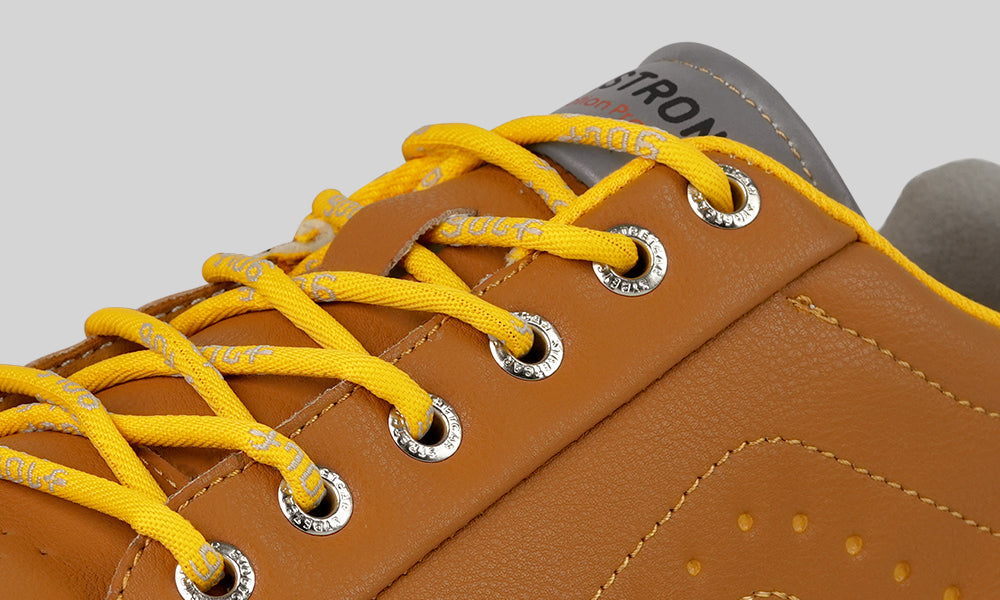 Goating Player G716 Men's Professional Spikes Golf Shoes / Brown