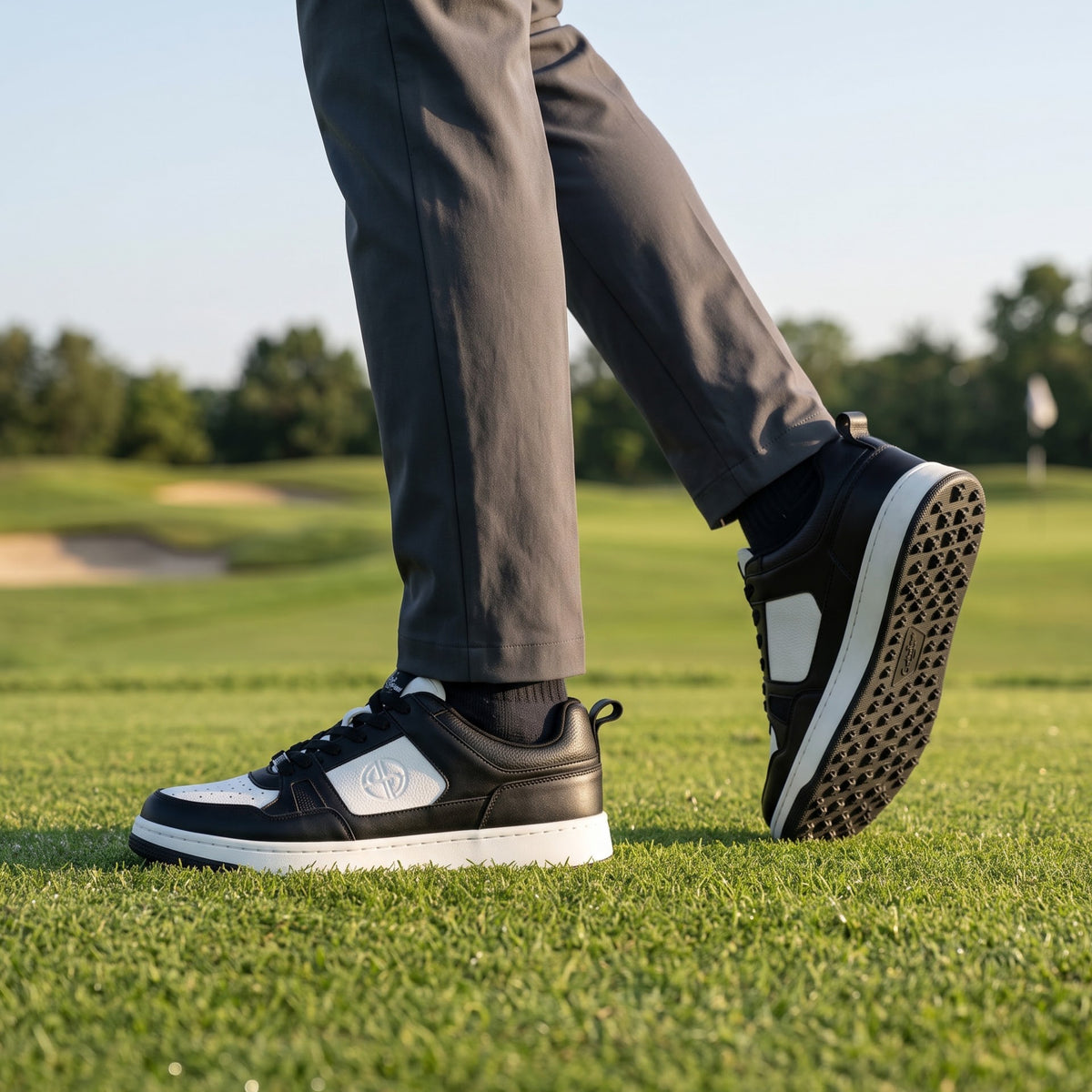 P101 Leather Golf Shoes. No Spikes. No Limits.