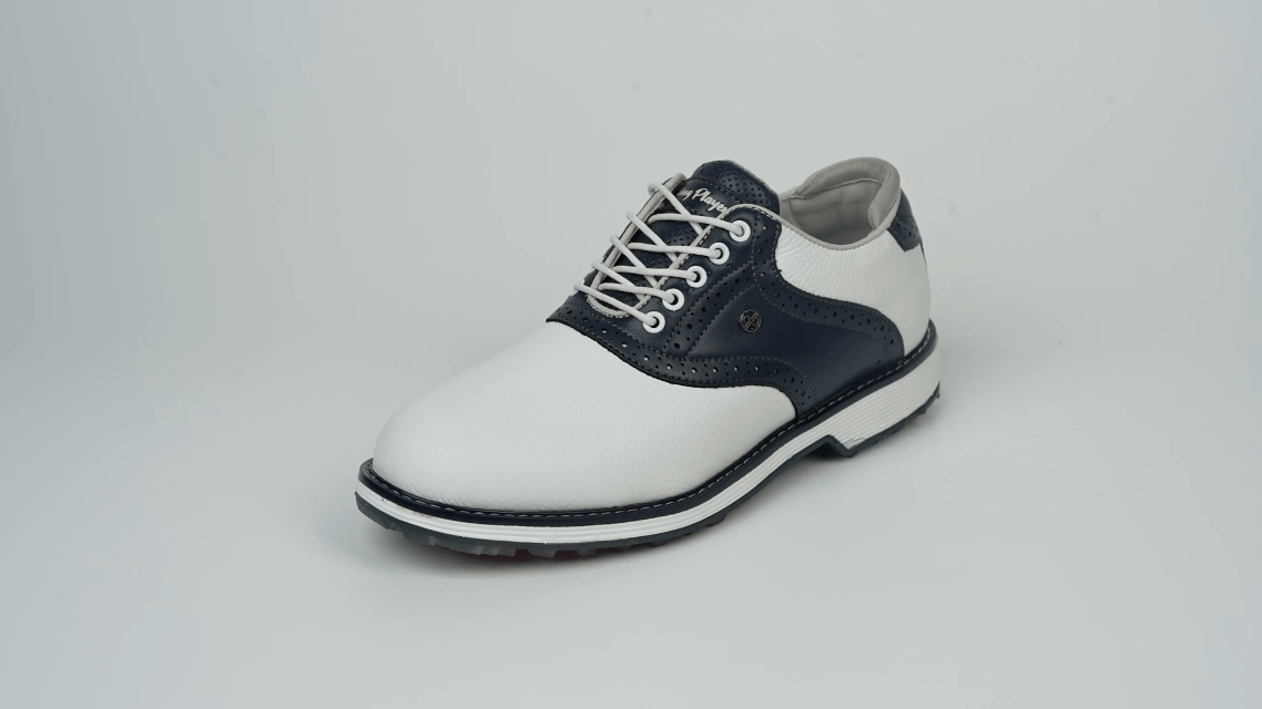 Goating Player G1 Men's Professional Spikes Golf Shoes  / Blue