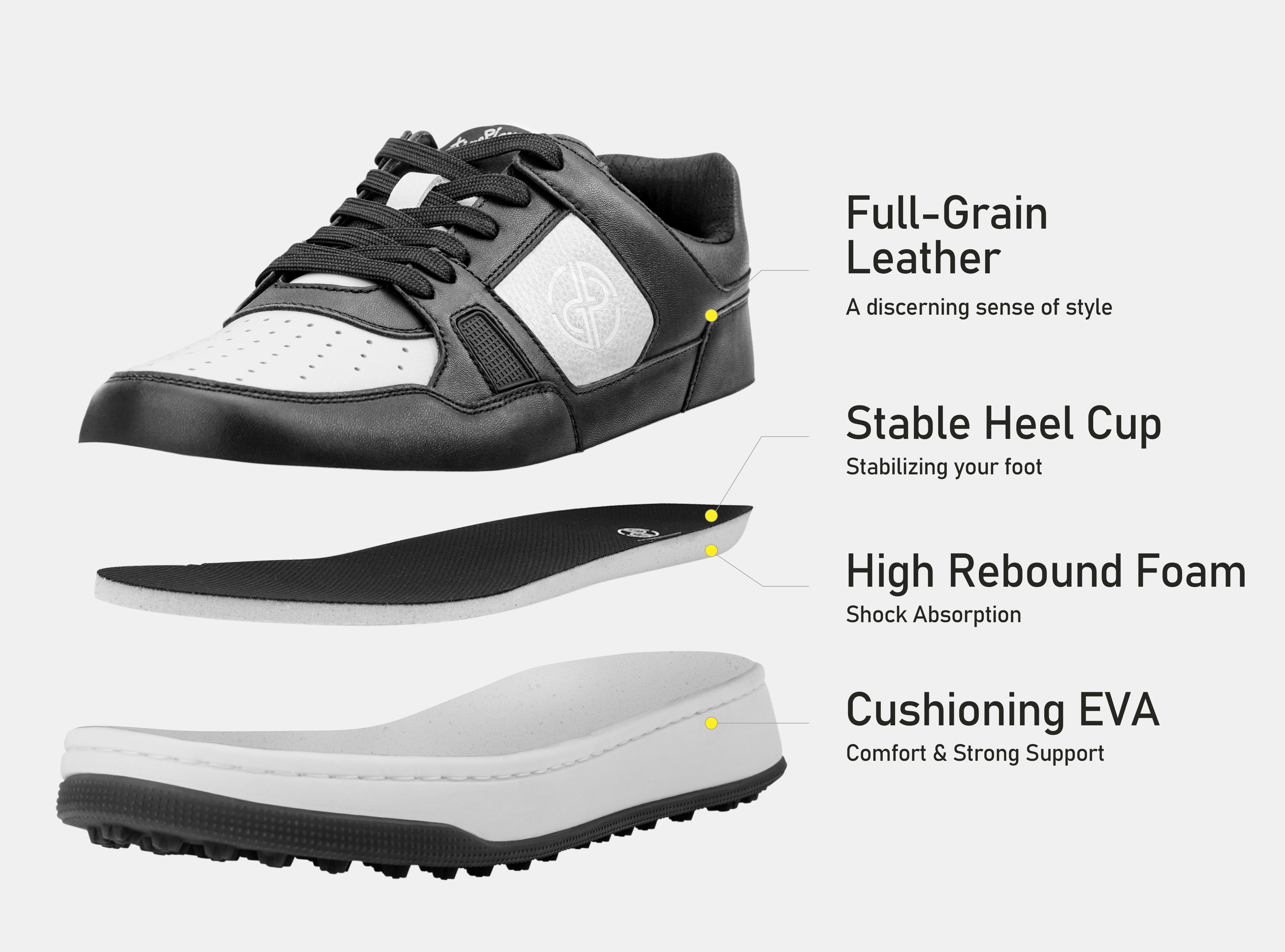 Aceways P101 Golf Shoes / Black