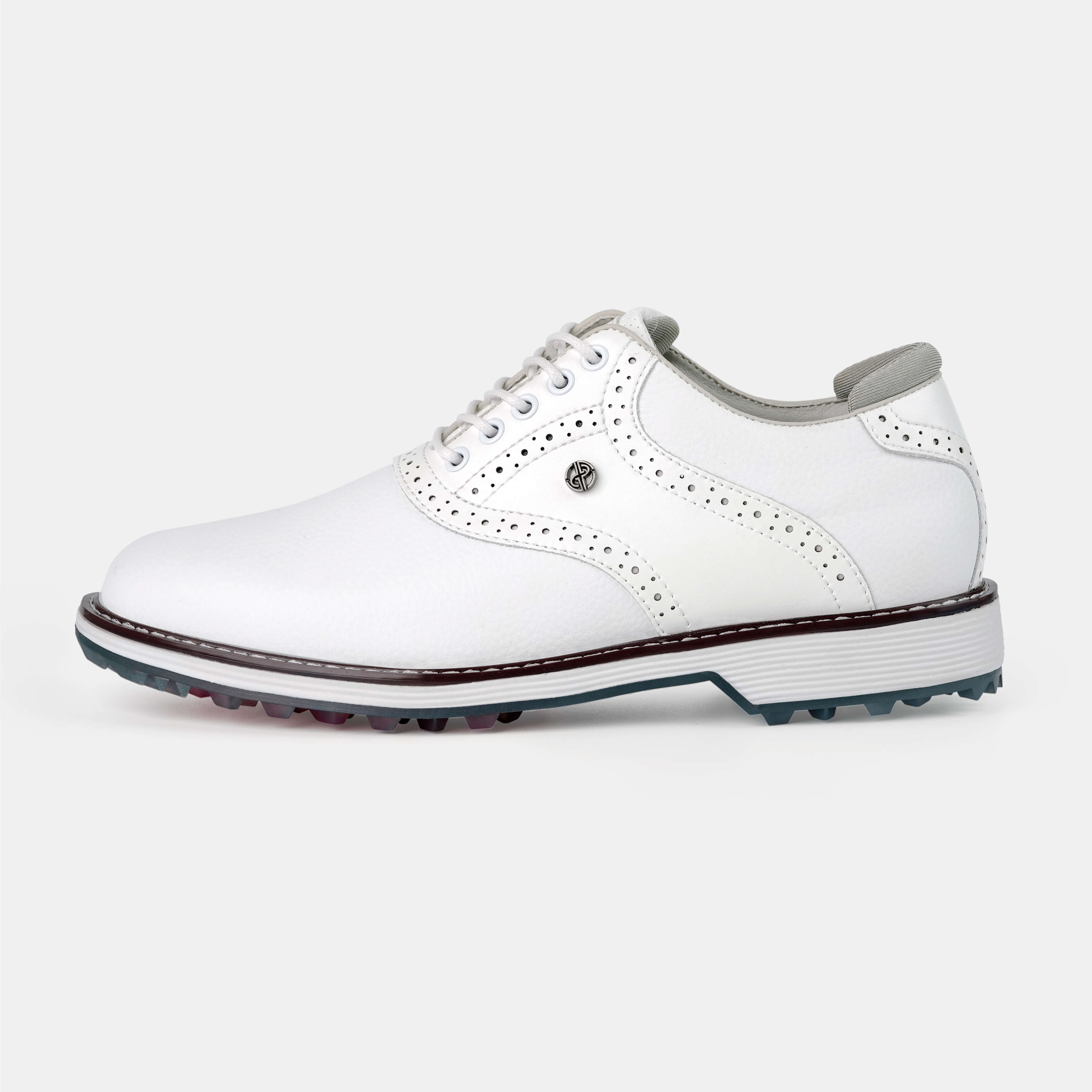 G3 Men's Professional Spikeless Golf Shoes / White