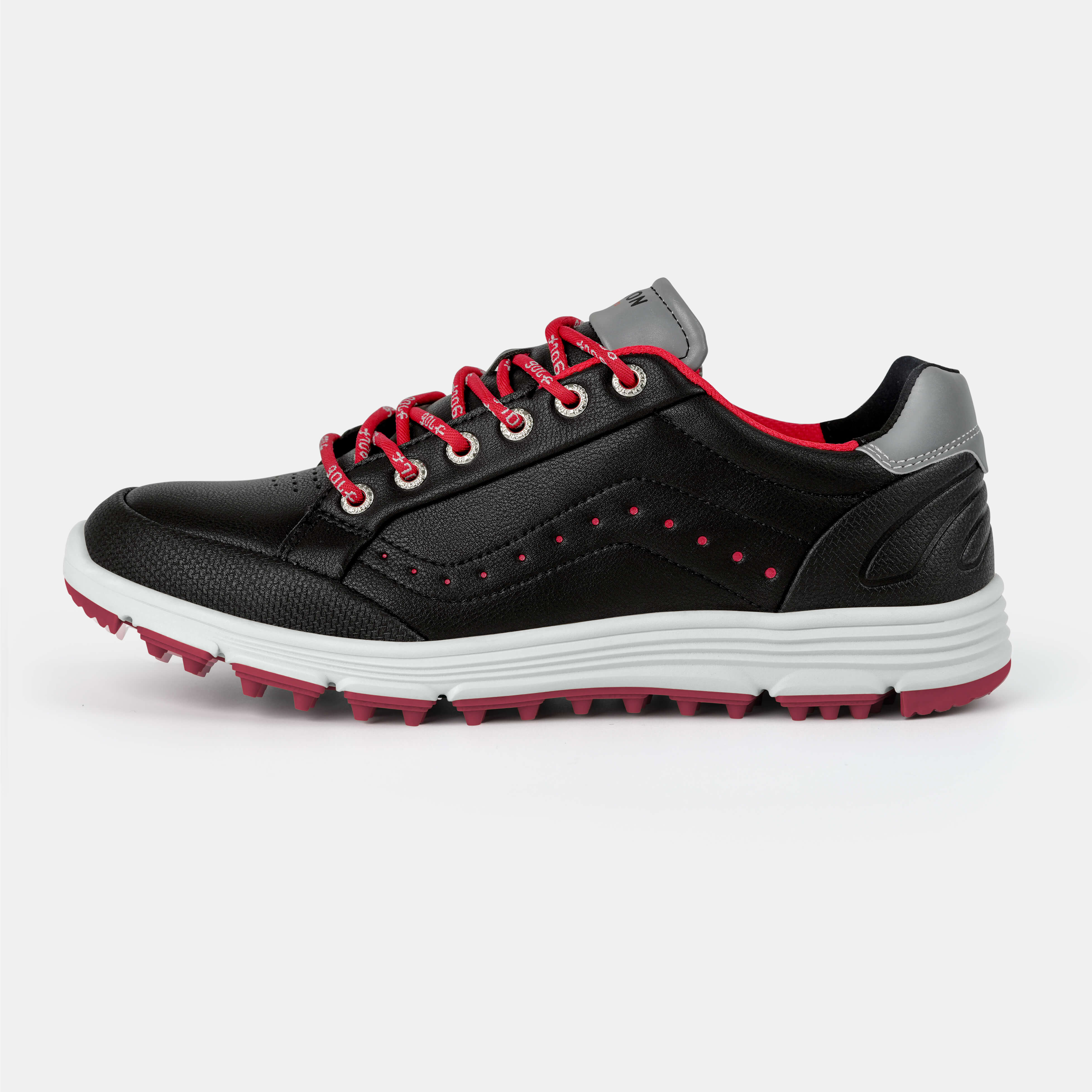 G718 Men's Breathable Spikeless Golf Shoes / Black