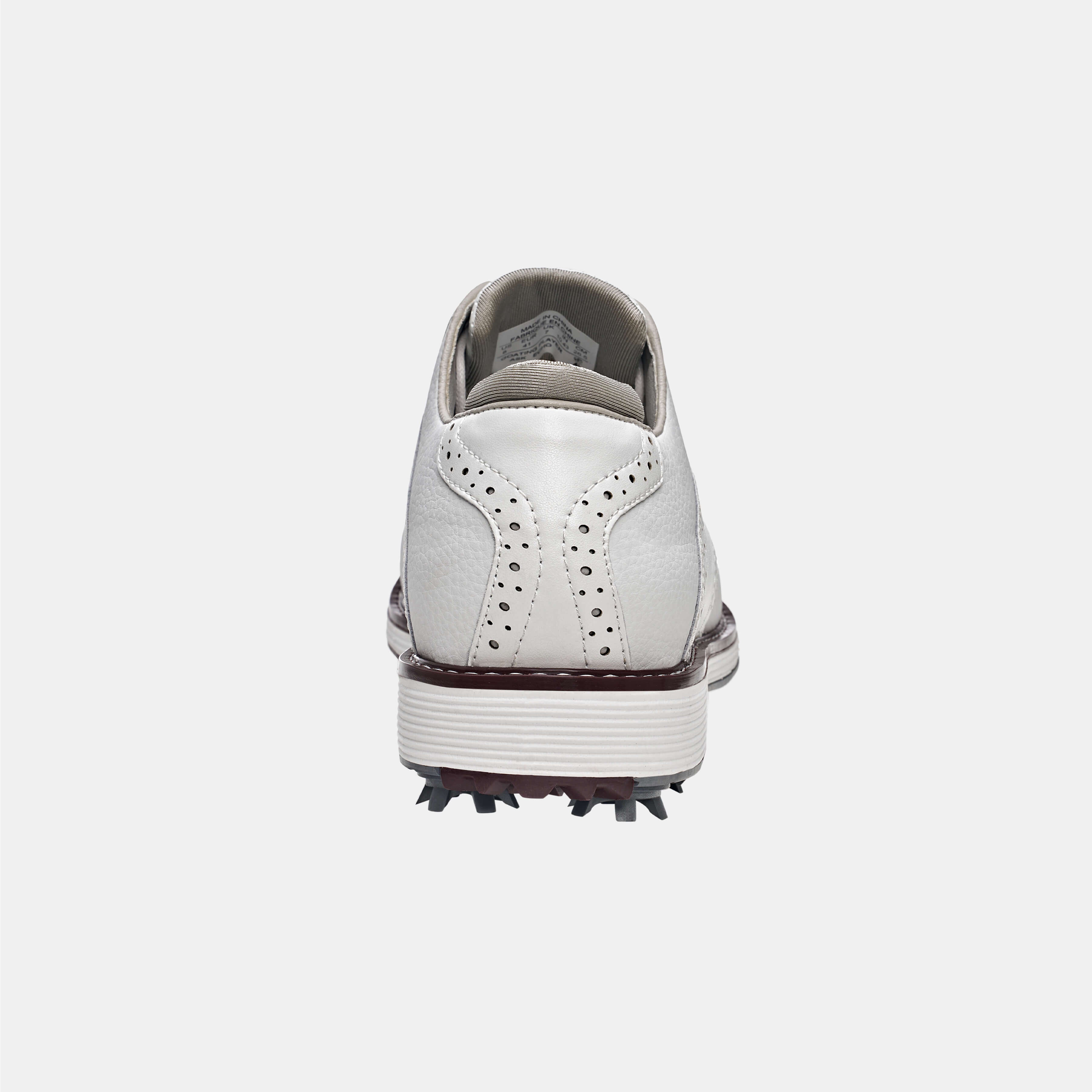 G1 Men's Professional Spikes Golf Shoes  / White