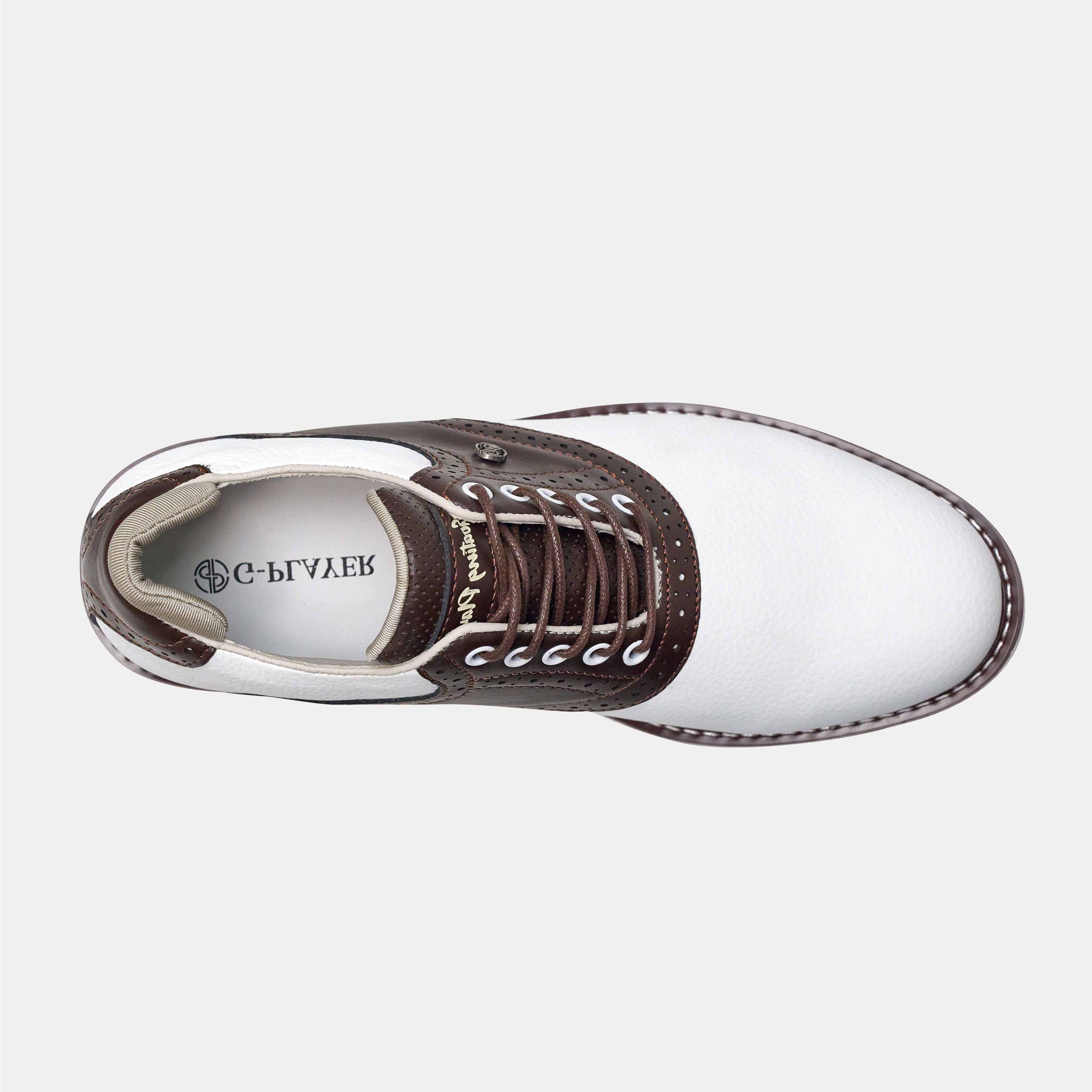 G1 Men's Professional Spikes Golf Shoes / Brown