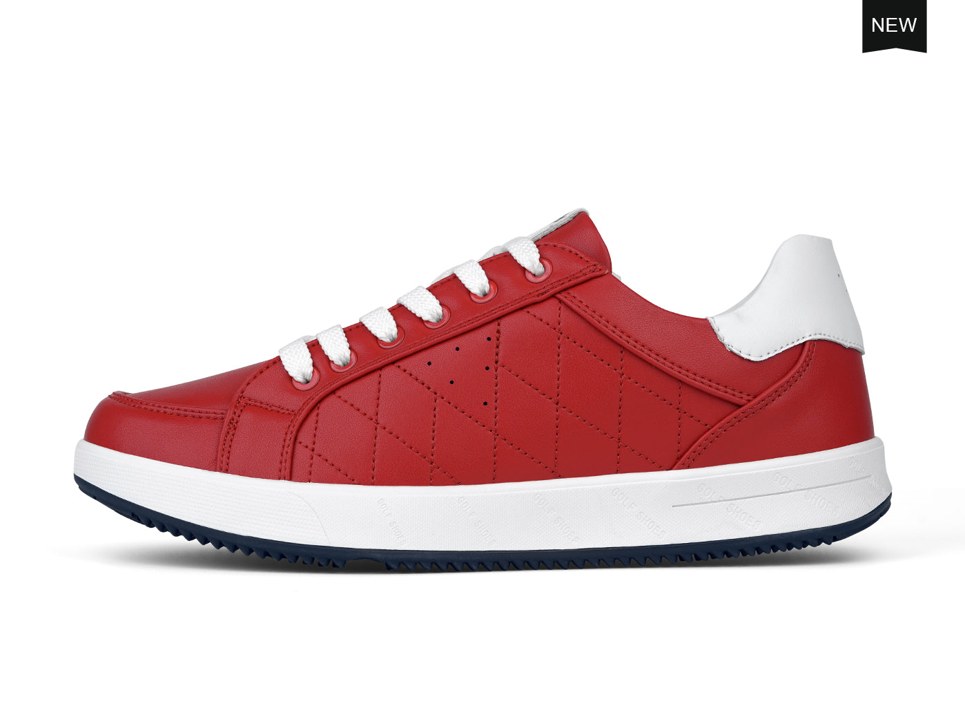 Goating Player G2 Men's Professional Leather Golf Shoes / Red