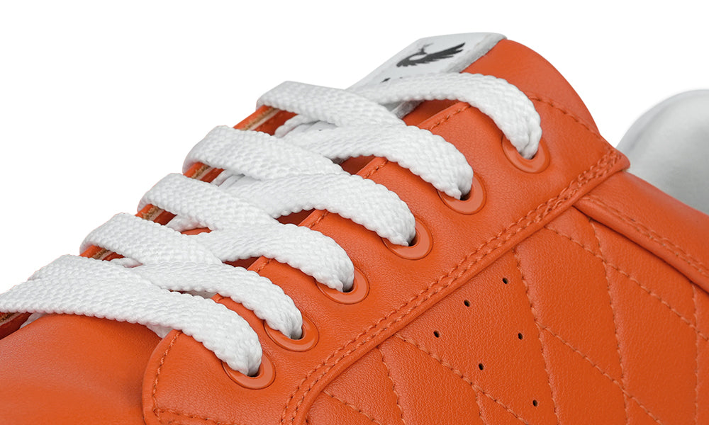 Goating Player G2 Men's Professional Leather Golf Shoes  / Orange