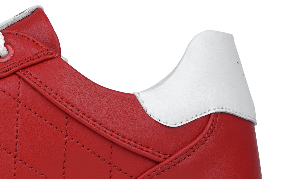 Goating Player G2 Men's Professional Leather Golf Shoes / Red