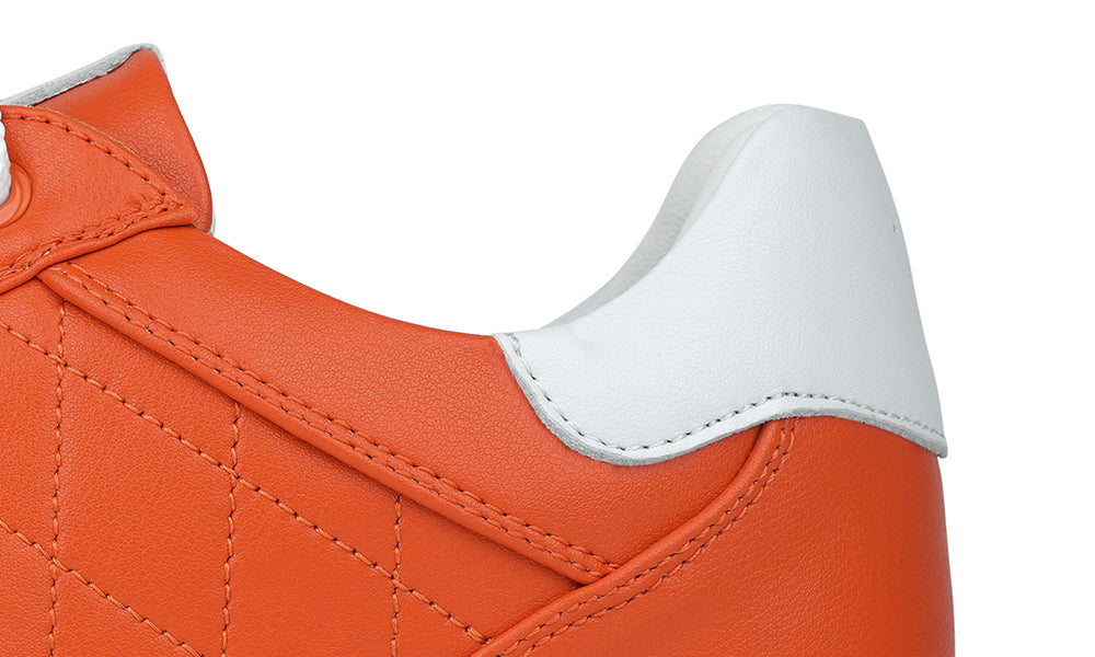 Goating Player G2 Men's Professional Leather Golf Shoes  / Orange