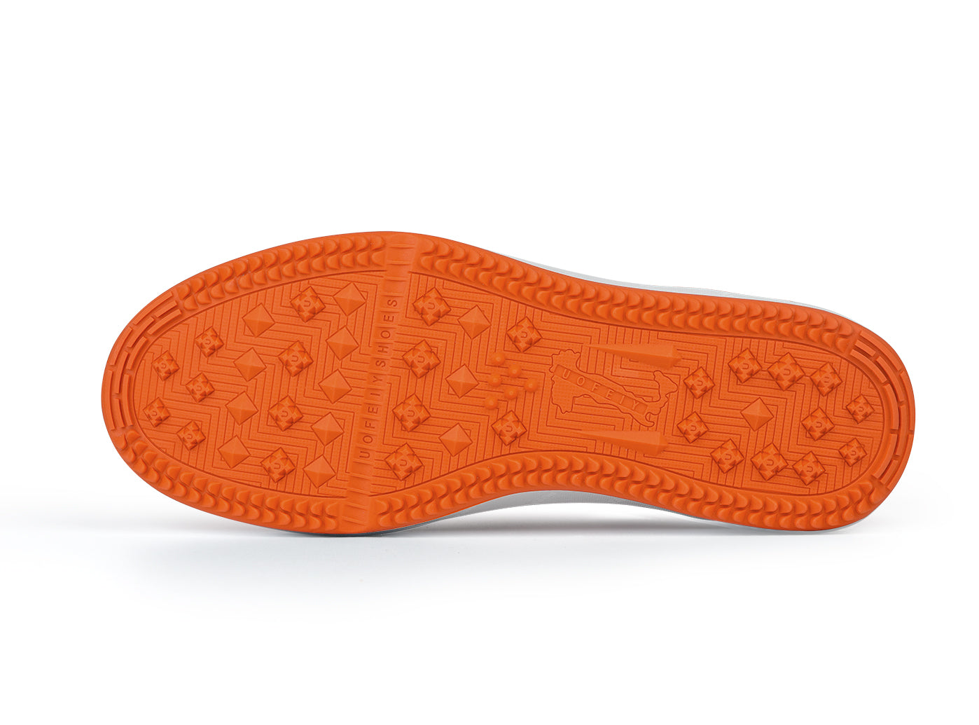 Goating Player G2 Men's Professional Leather Golf Shoes  / Orange