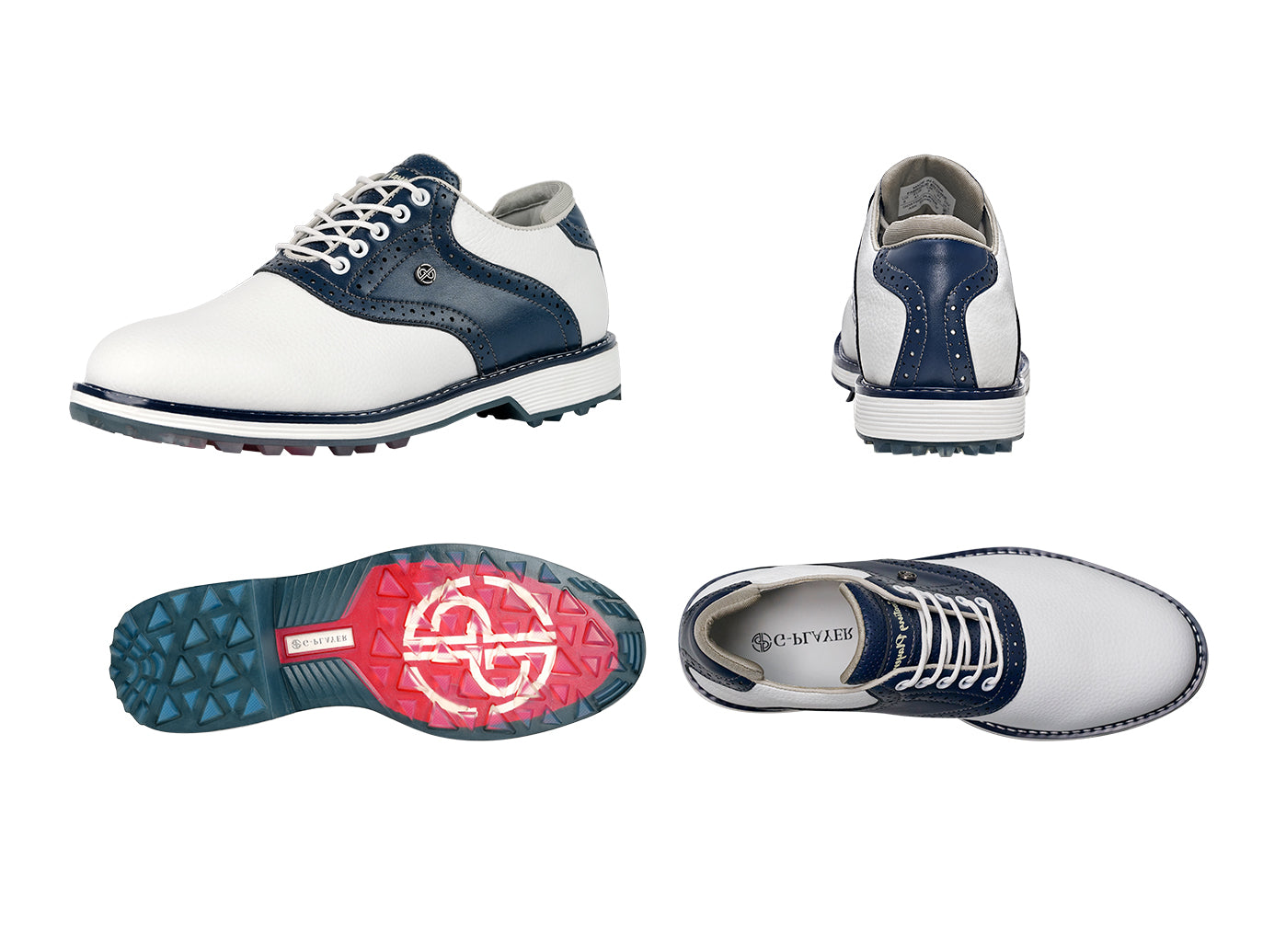 Goating Player G3 Men's Professional Spikeless Golf Shoes / Blue
