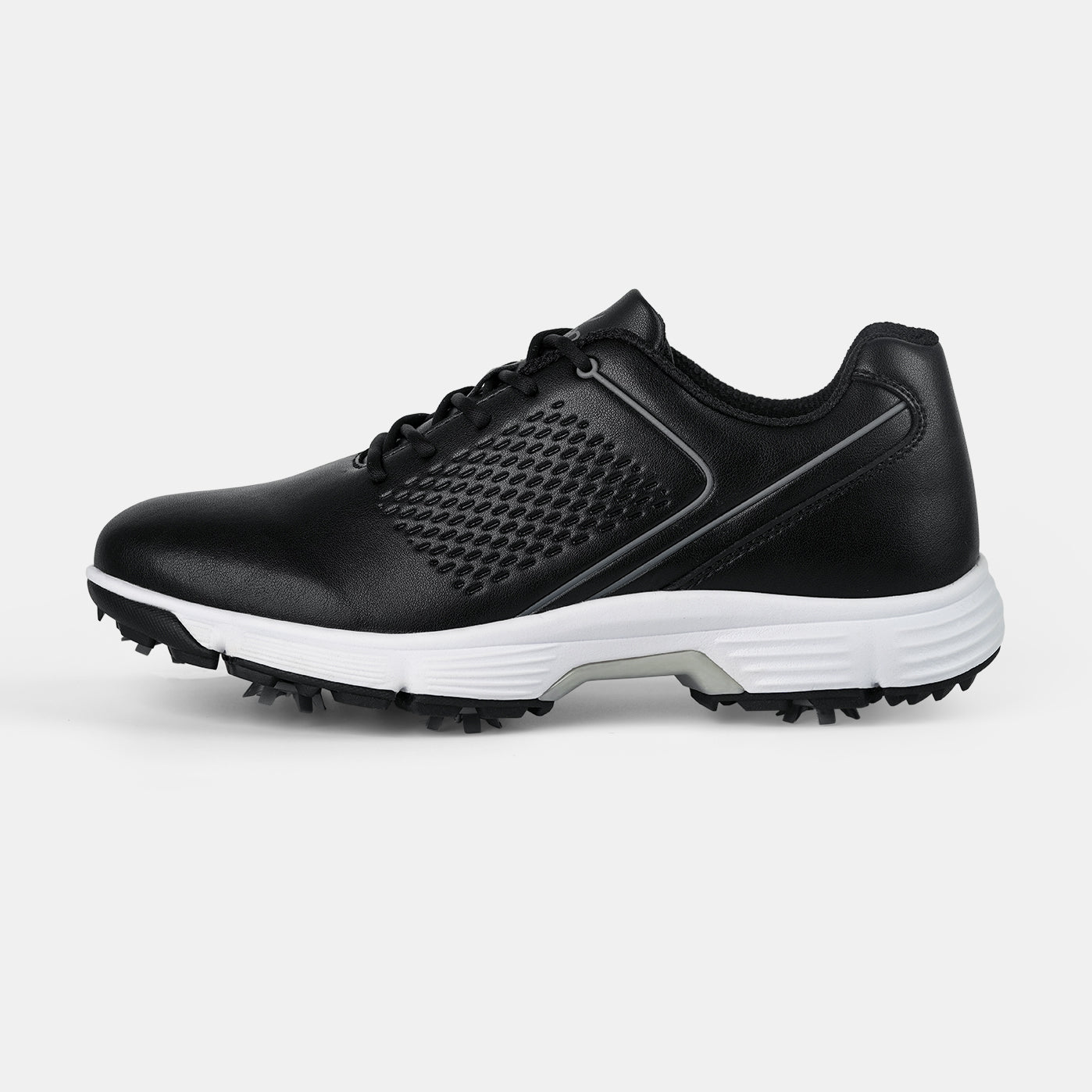 G617 Men's Professional Spikes Golf Shoes / Black