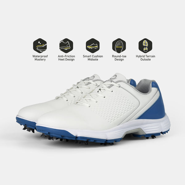 G617 Men's Professional Spikes Golf Shoes / Blue