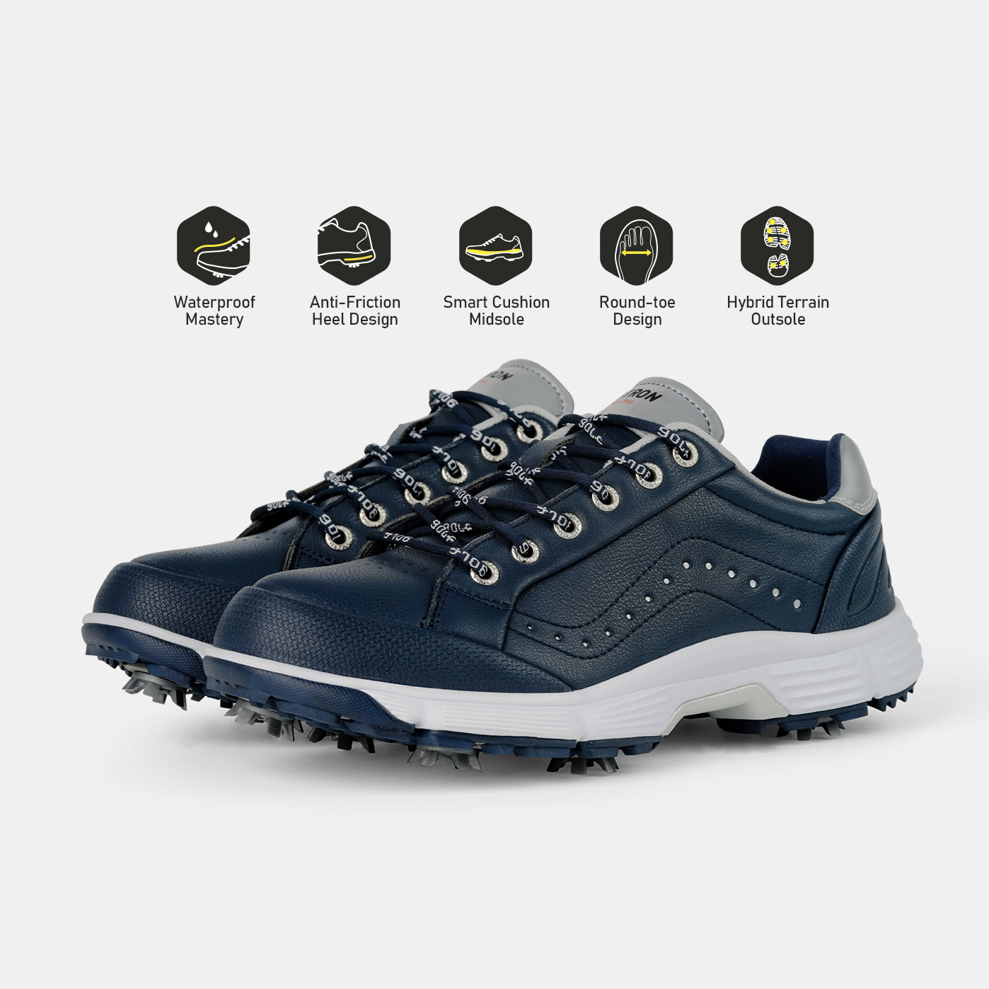 G716 Men's Professional Spikes Golf Shoes / Blue
