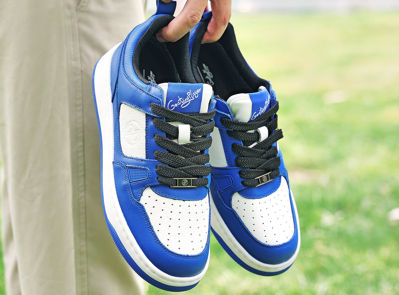 Goating Player P101 Splikeless Golf Shoes/Blue