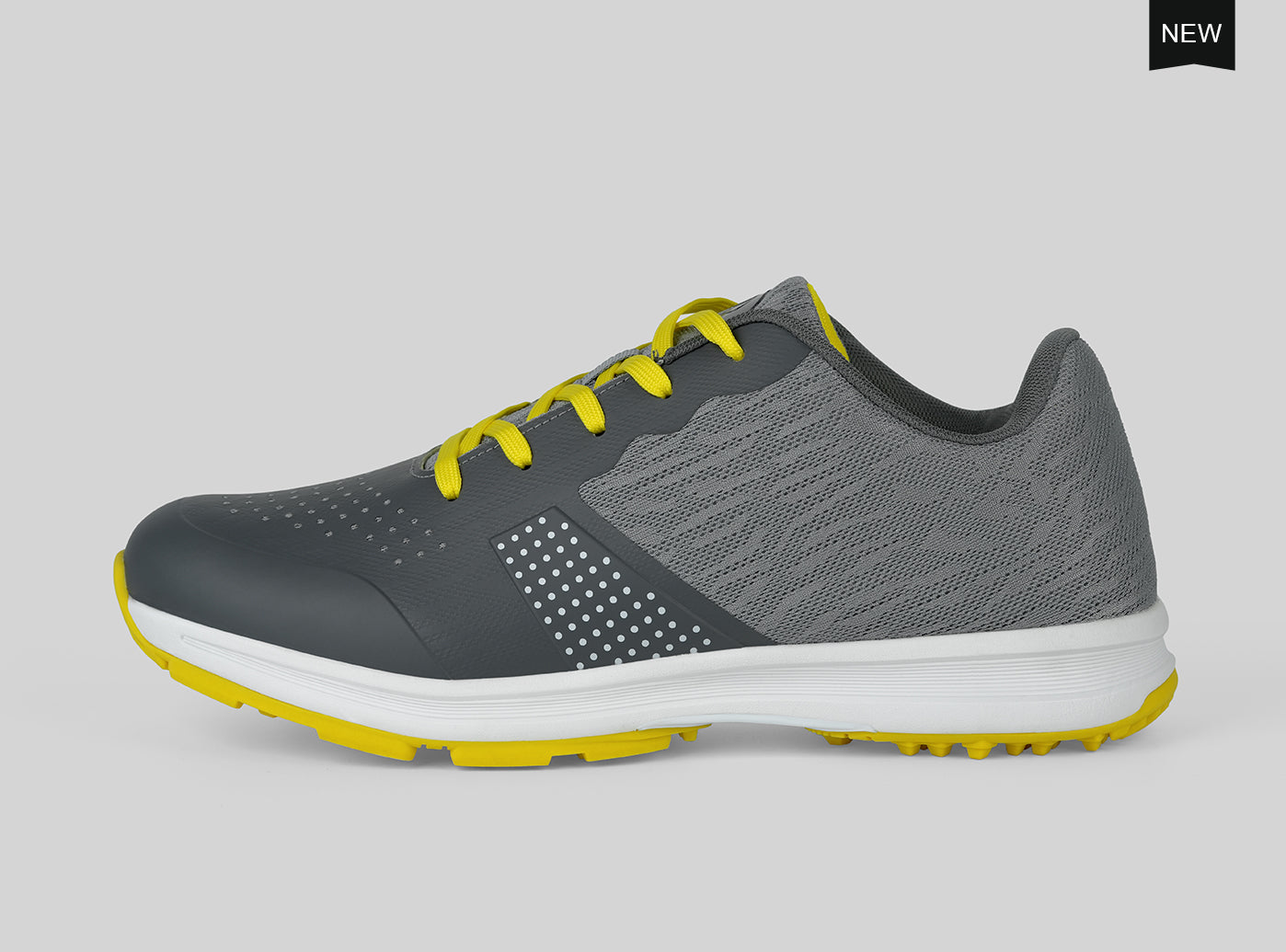 Goating Player MX515 Men's Breathable Spikeless Golf Shoes /  Yellow
