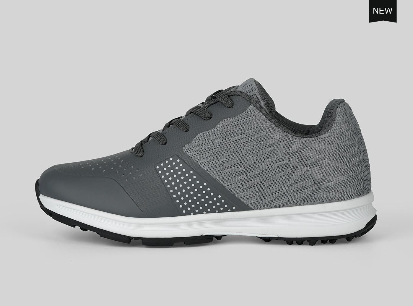 Goating Player MX515 Men's Breathable Spikeless Golf Shoes /  Grey