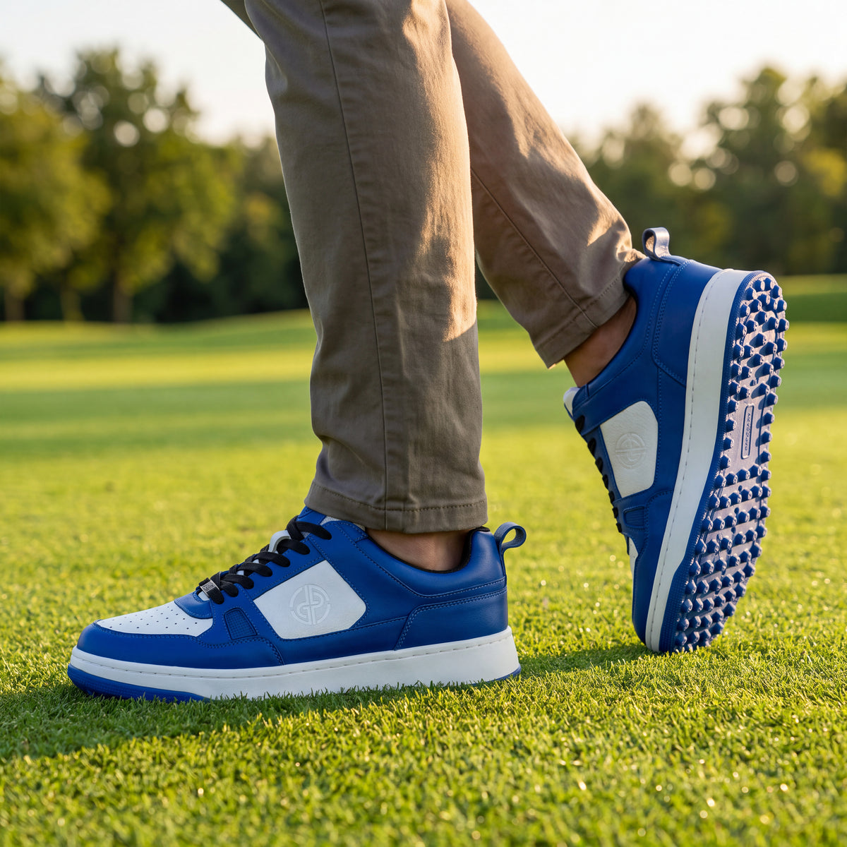 P101 Leather Golf Shoes. No Spikes. No Limits.