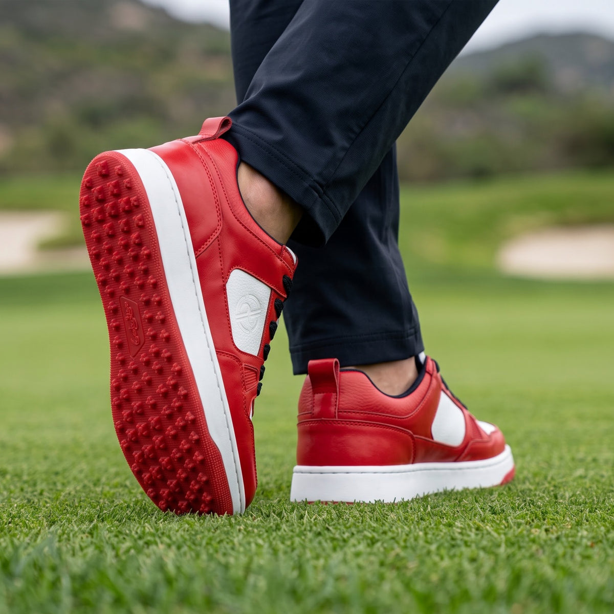 P101 Leather Golf Shoes. No Spikes. No Limits.