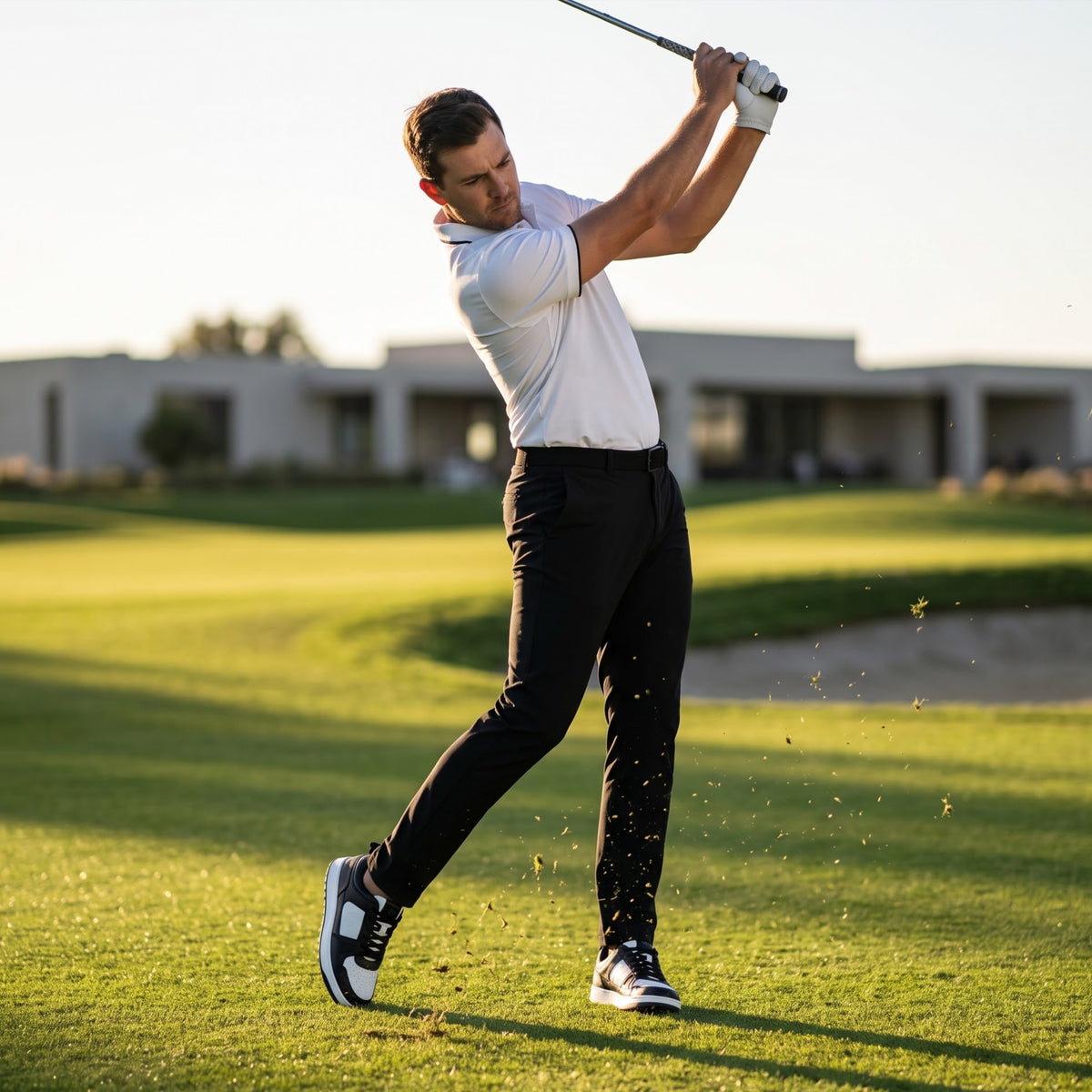 P101 Leather Golf Shoes. No Spikes. No Limits.