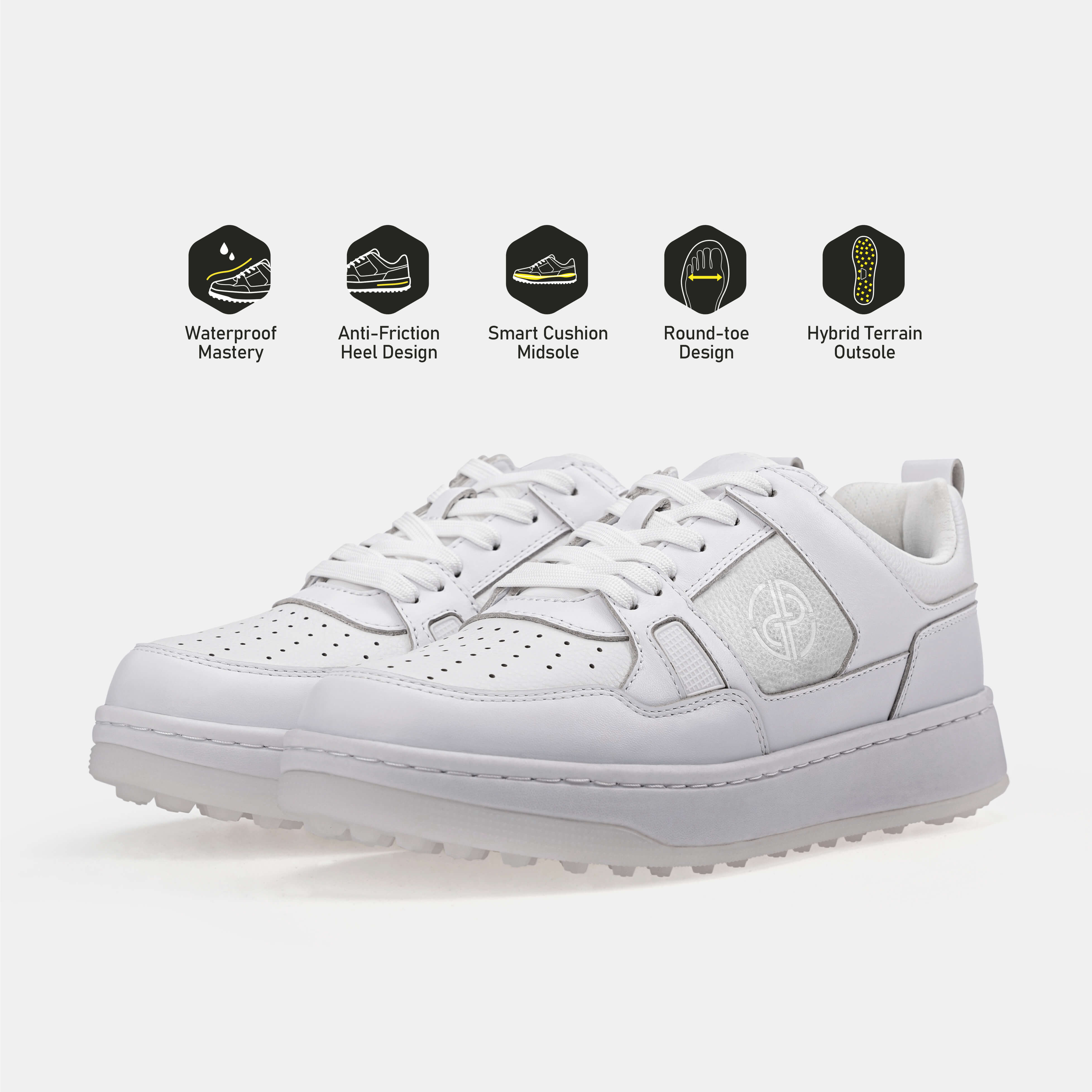 P101 Golf Shoes /White